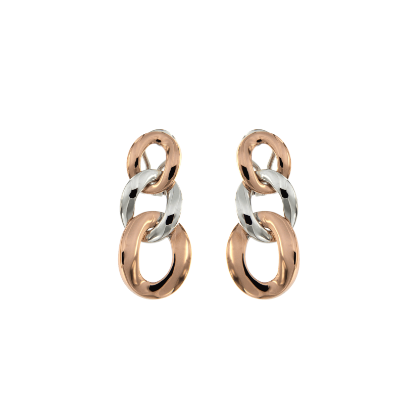 ORECCHINI CATENE 3 MAGLIE