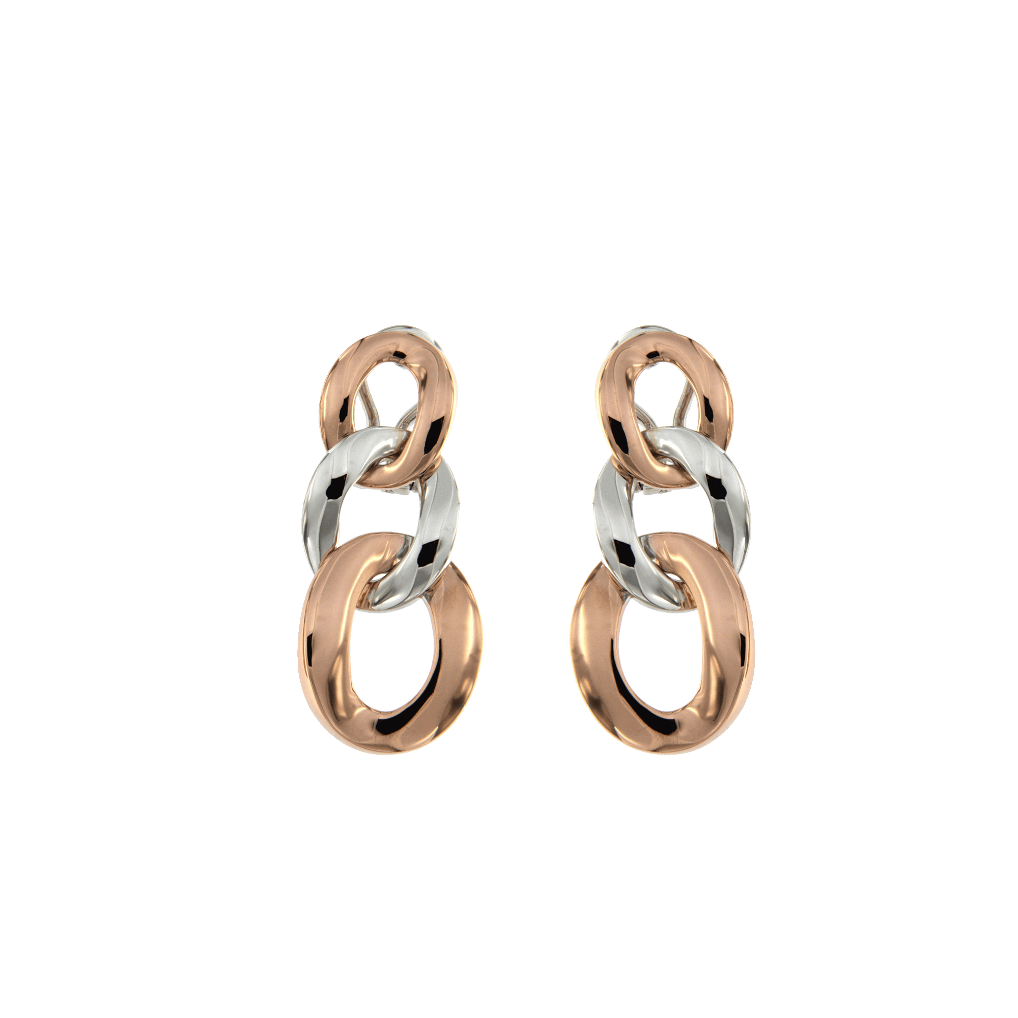 ORECCHINI CATENE 3 MAGLIE