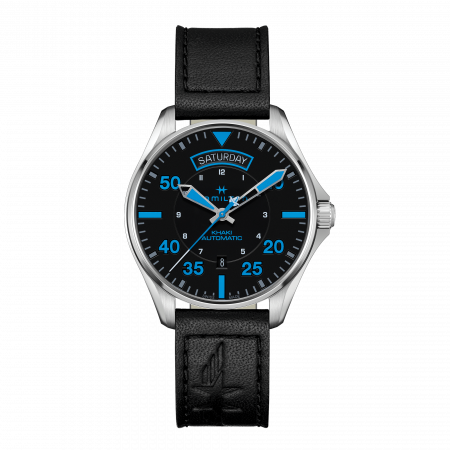 OROLOGIO HAMILTON KHAKI AVIATION PILOT DAY-DATE - AIR ZERMATT AUTO