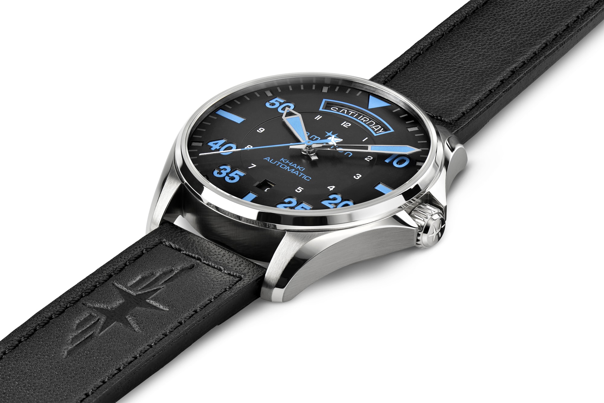 KHAKI AVIATION PILOT DAY DATE AIR ZERMATT AUTO - immagine 2