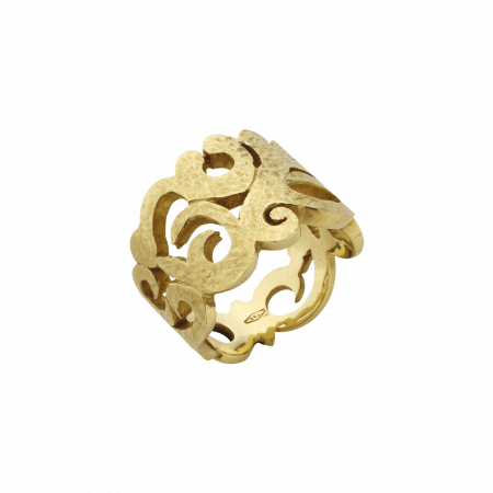 ANELLO ORO GIALLO Arabesque