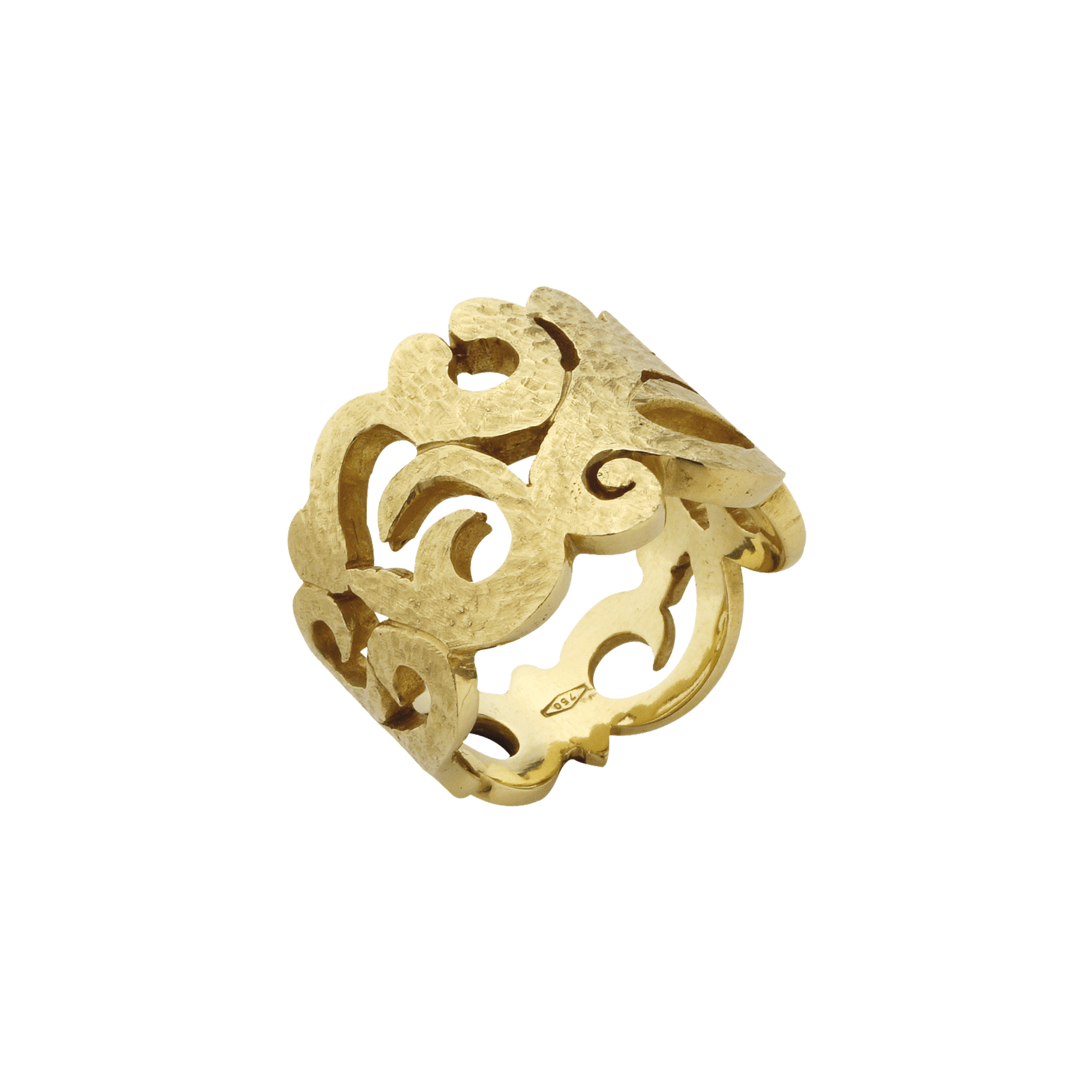 ANELLO ORO GIALLO Arabesque