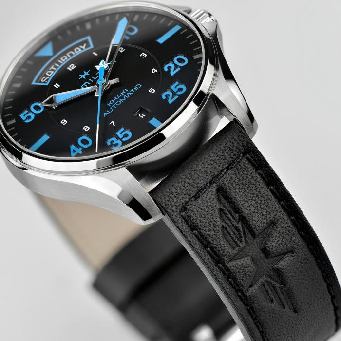 KHAKI AVIATION PILOT DAY DATE AIR ZERMATT AUTO - immagine 3