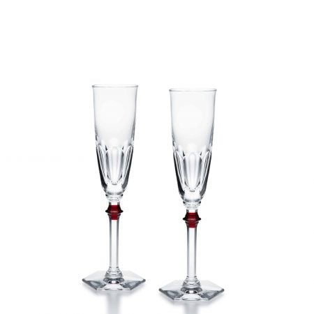 Coppia di Flute Harcourt Baccarat