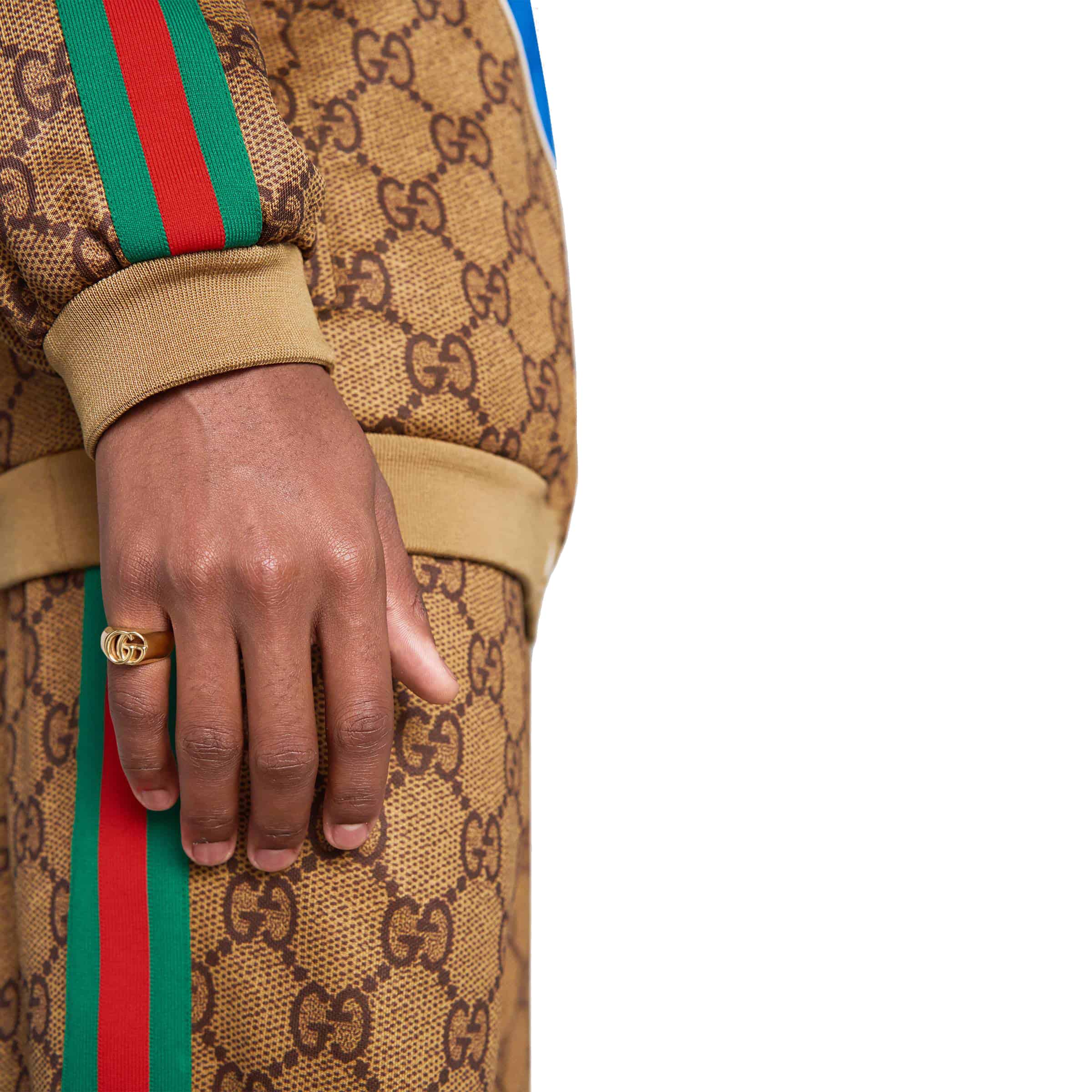 Anello Gucci oro giallo GG Running