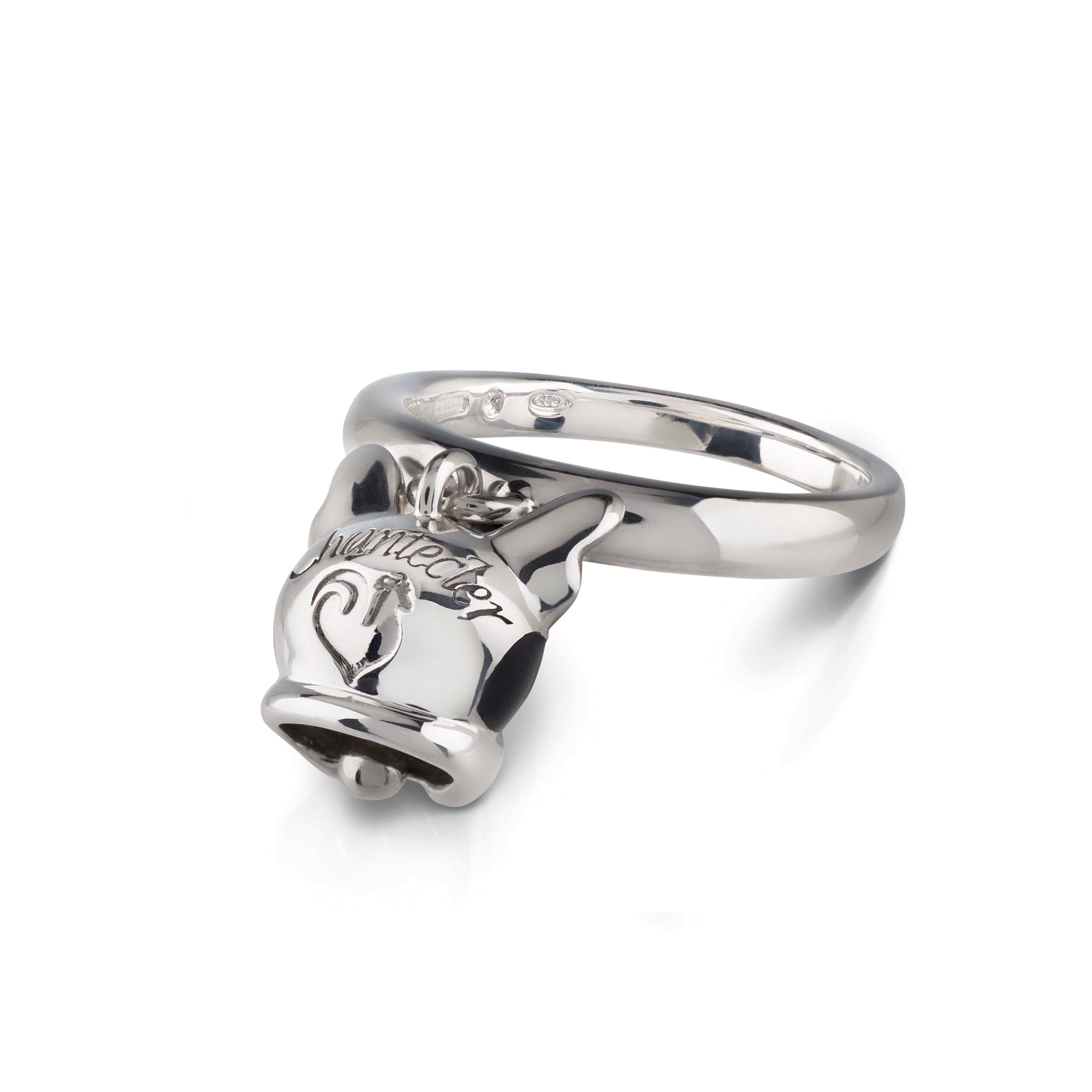 Anello CHANTECLER campanella cane