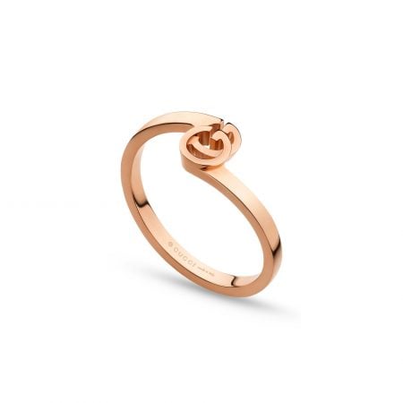 Anello GUCCI GG Running in oro rosa