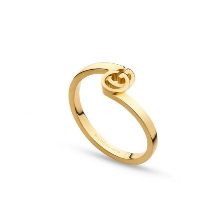 Anello GUCCI  GG Running in oro giallo