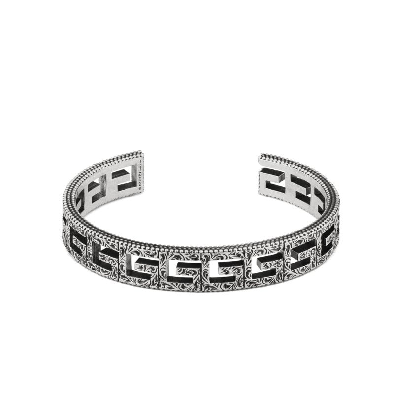 Bracciale rigido G Quadro GUCCI