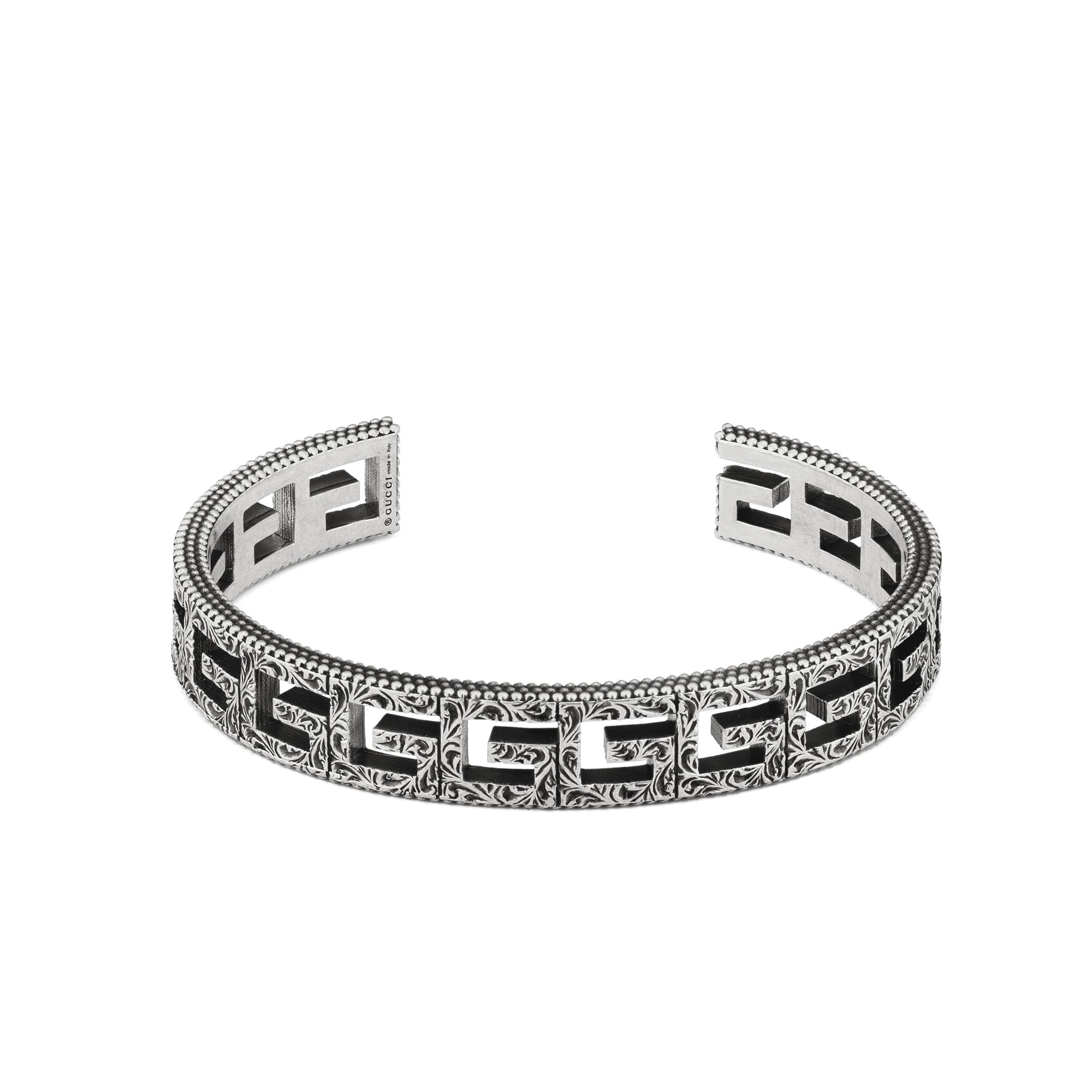 Bracciale rigido G Quadro GUCCI