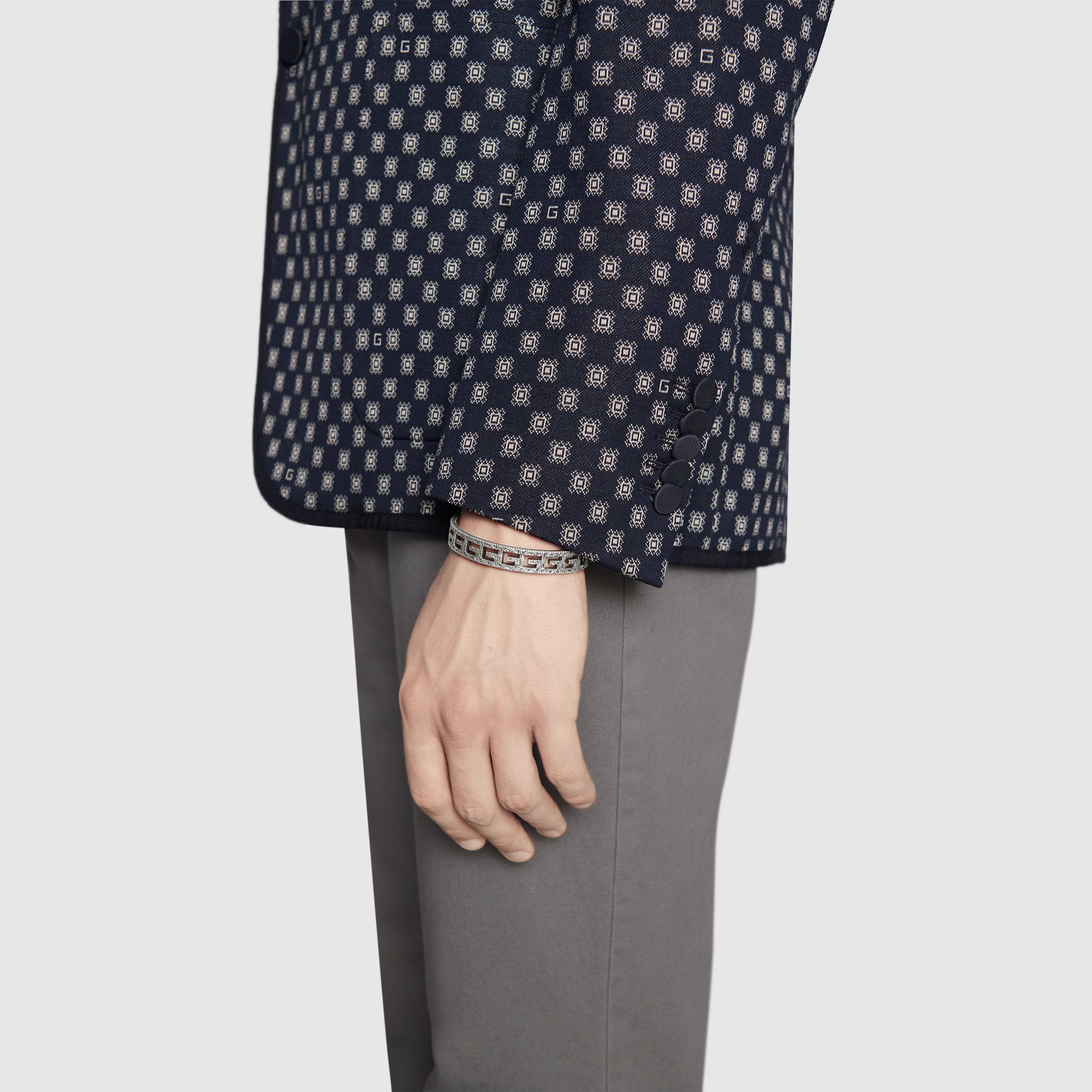 Bracciale rigido G Quadro GUCCI