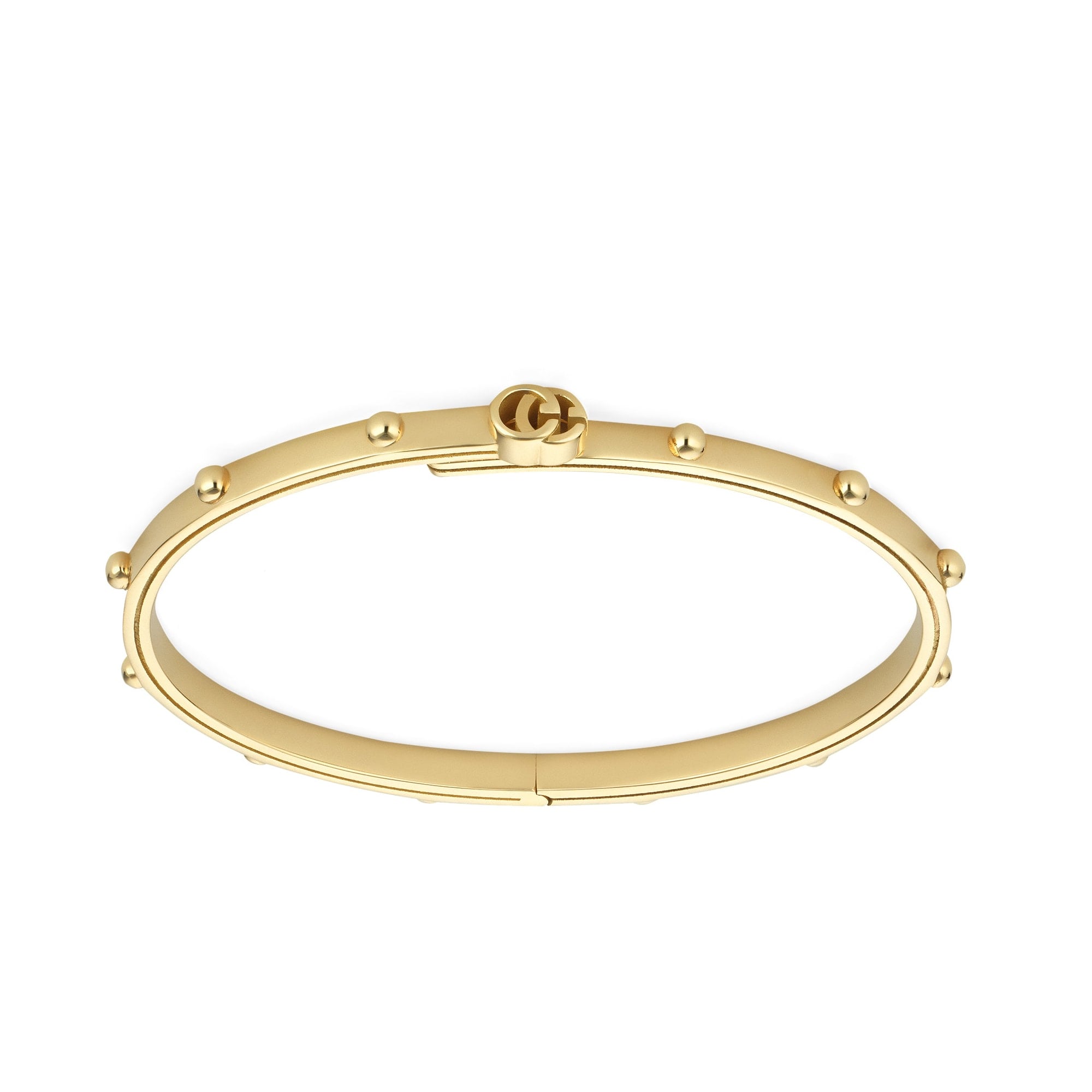 Bracciale in oro giallo GG Running