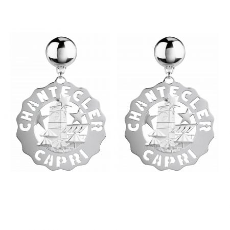 Orecchini piazzetta grandi Chantecler
