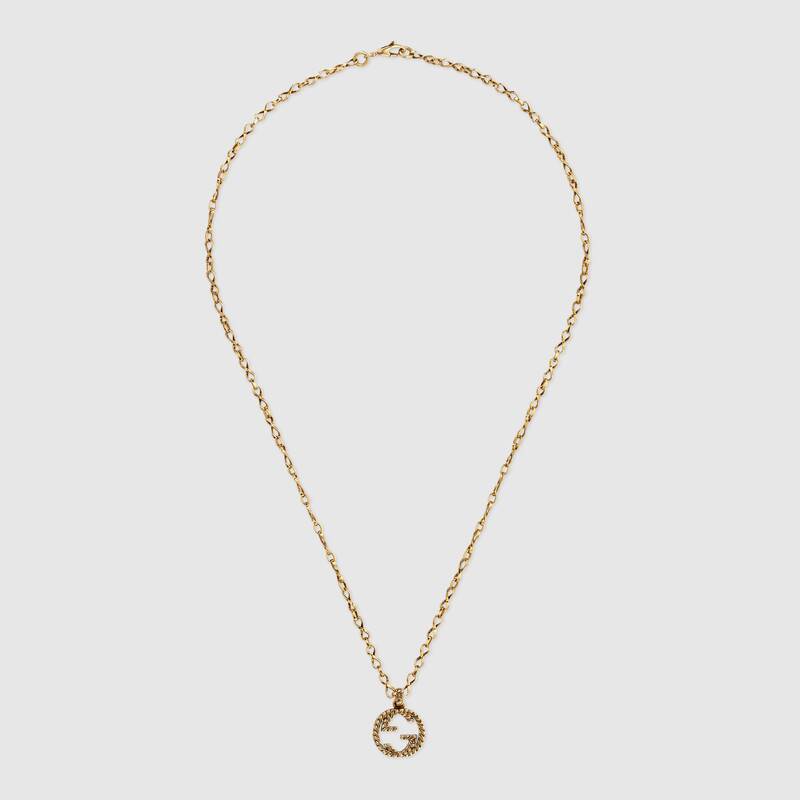 Collana Gucci GG in oro giallo