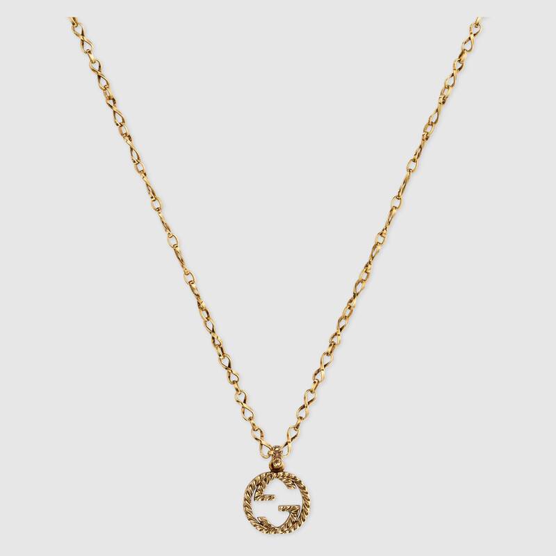 Collana Gucci GG in oro giallo
