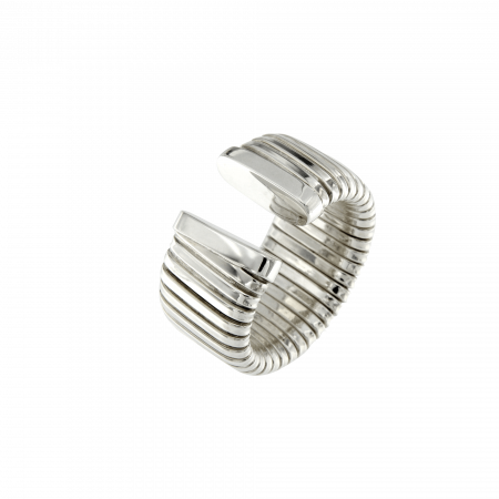 Anello tubogas in argento