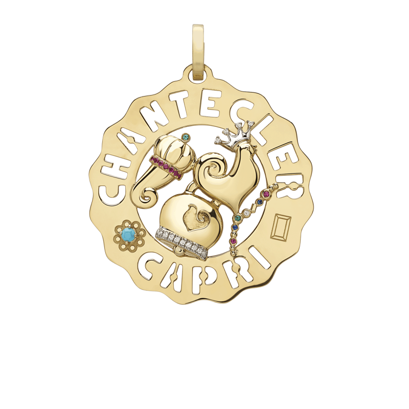 Ciondolo Chantecler Logo grande gallo