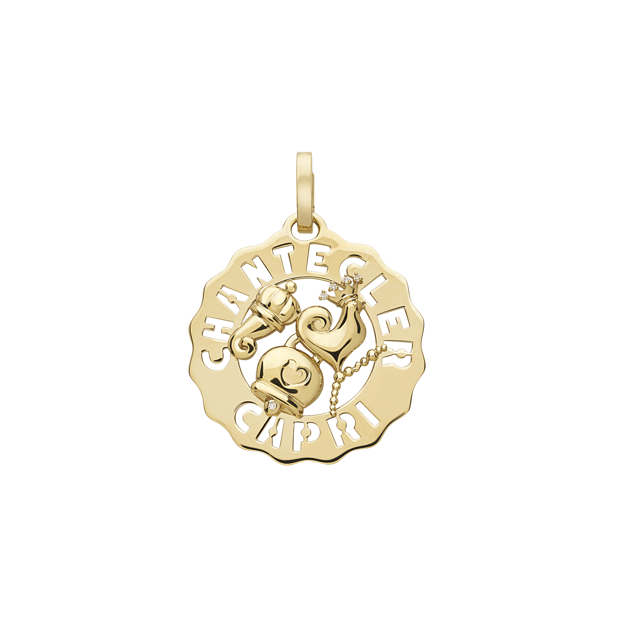 Ciondolo Chantecler Logo piccolo gallo