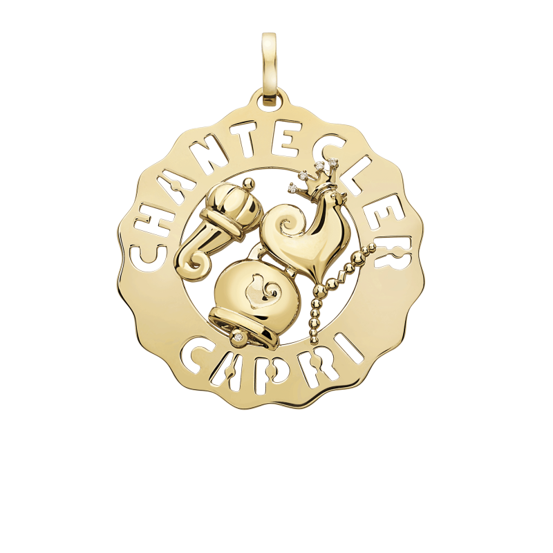 Ciondolo Chantecler Logo grande gallo