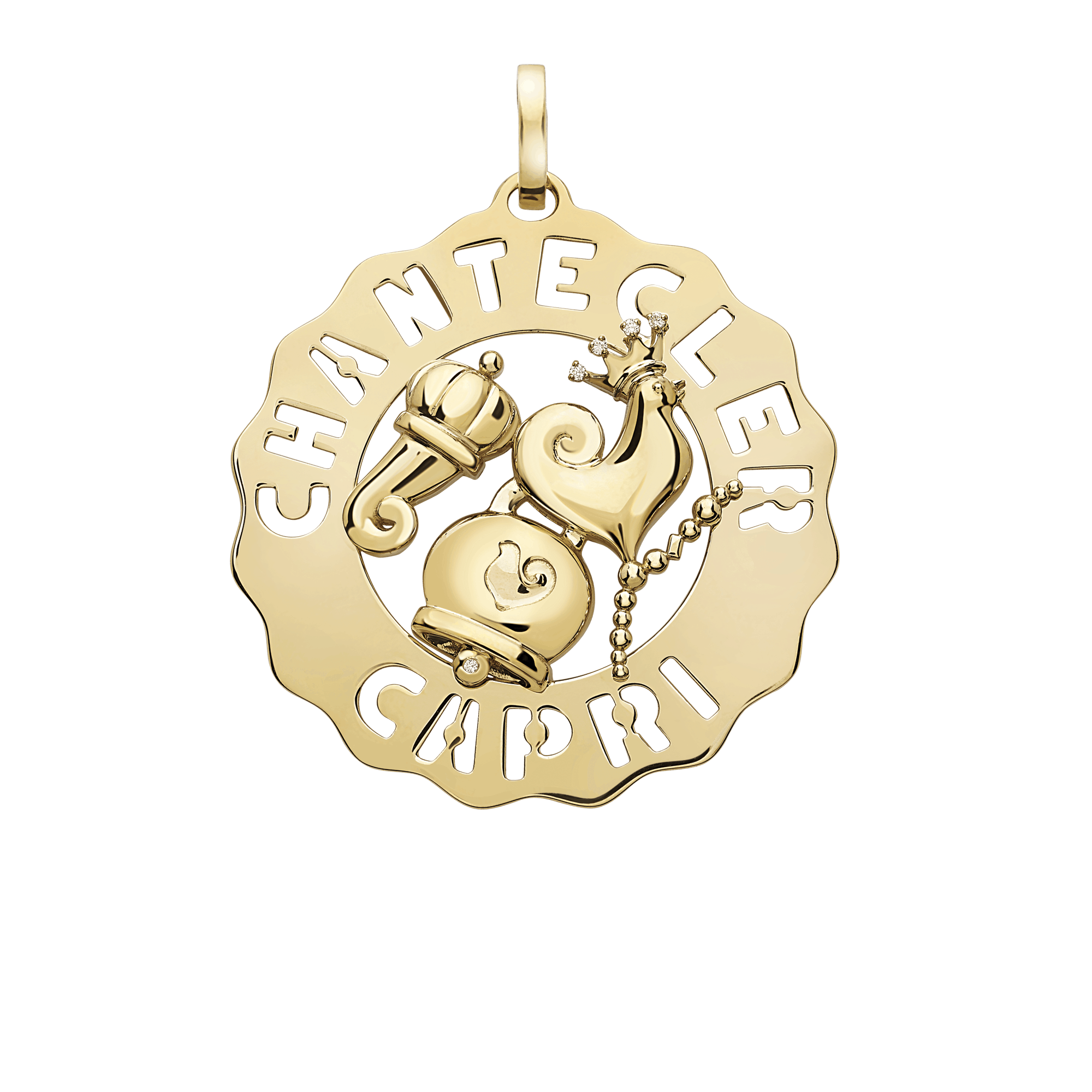 Ciondolo Chantecler Logo grande gallo