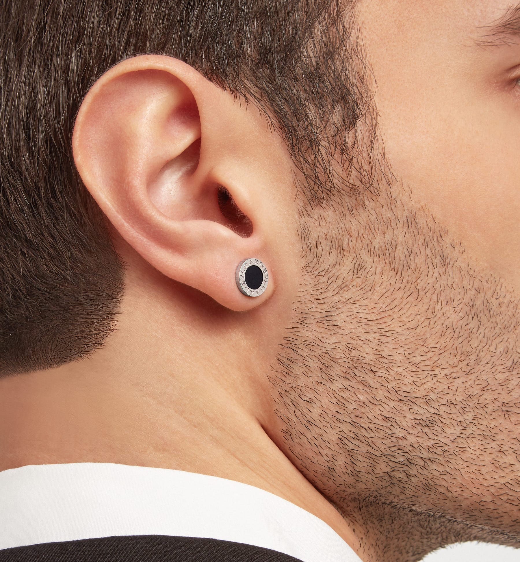 bvlgari bvlgari single earring mono orecchino uomo man sconto discount