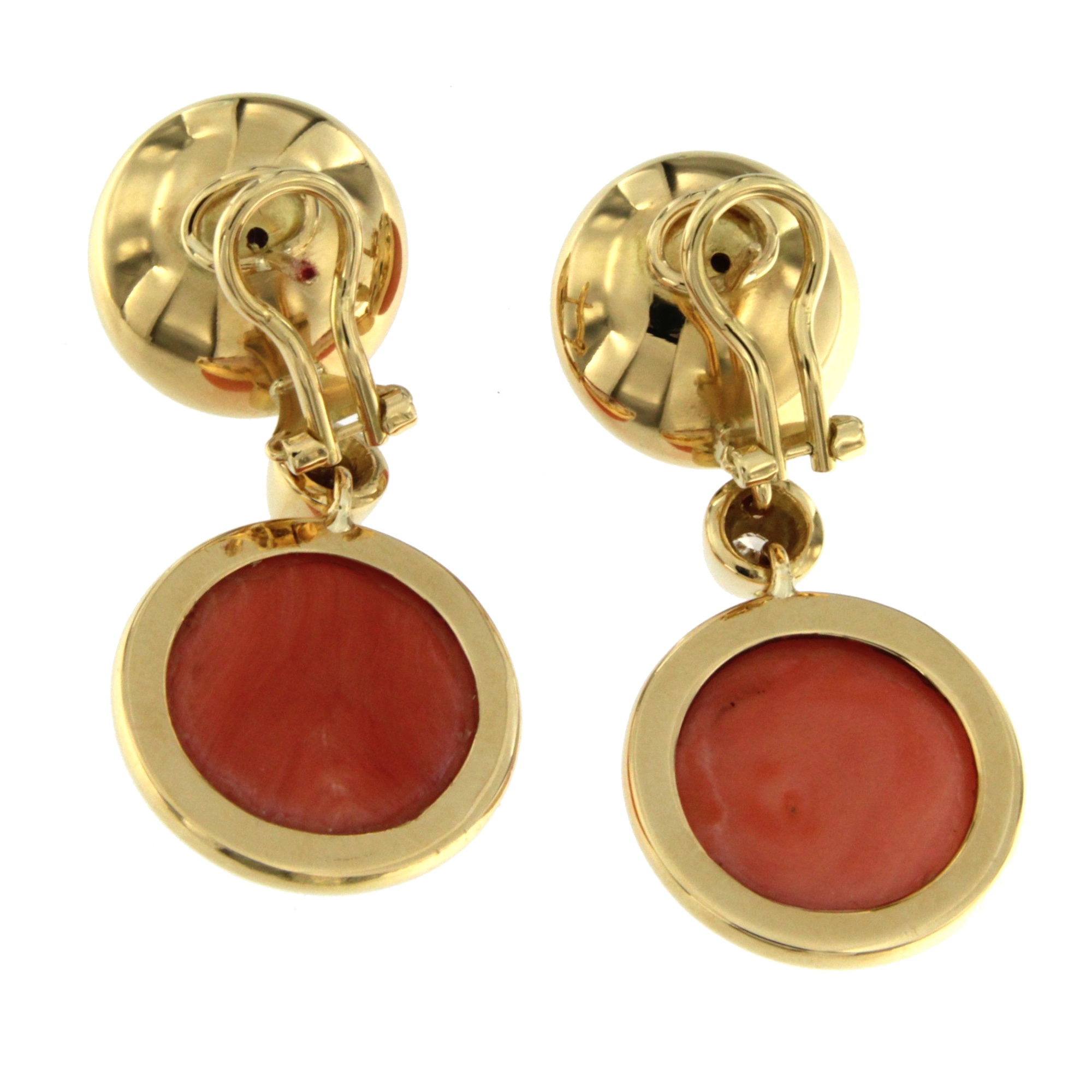 Orecchini con coralli Anni 80