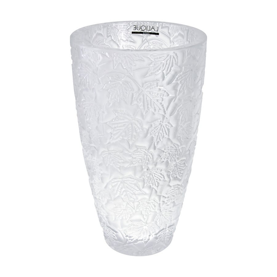 LALIQUE VASO FEUILLAGE MM
