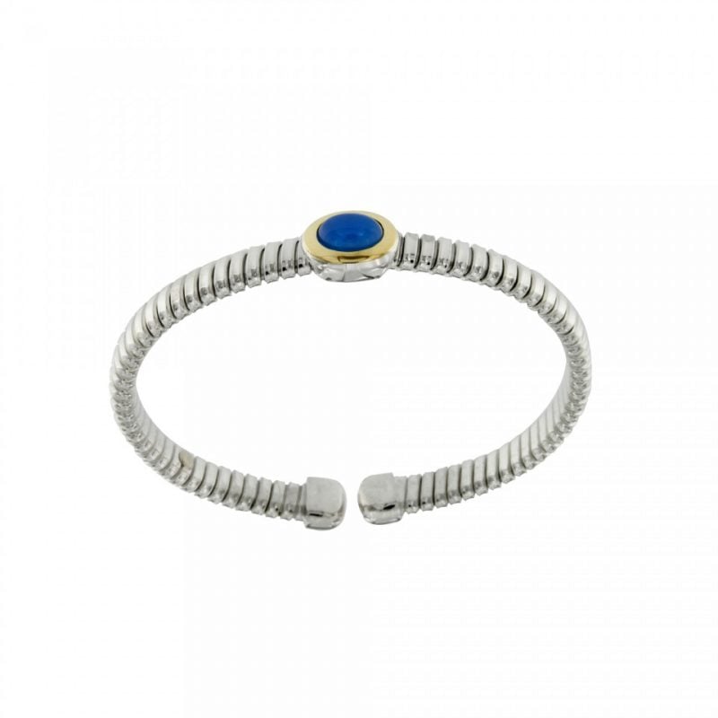 NUOVA bracciale-tubogas-a-molla-in-argento-925-con-testina-in-oro-18ct-e-agata-blu-BRT026AB-960x960.jpg