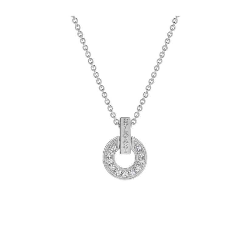 BVLGARI BVLGARI COLLANA PAVÈ DIAMANTI