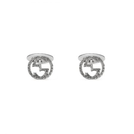 Gemelli Gucci argento doppia G