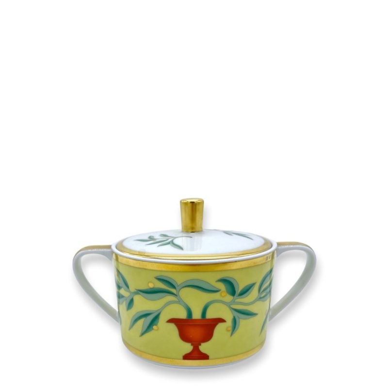 Zuccheriera in porcellana BVLGARI - Rosenthal collezione “Itaca”