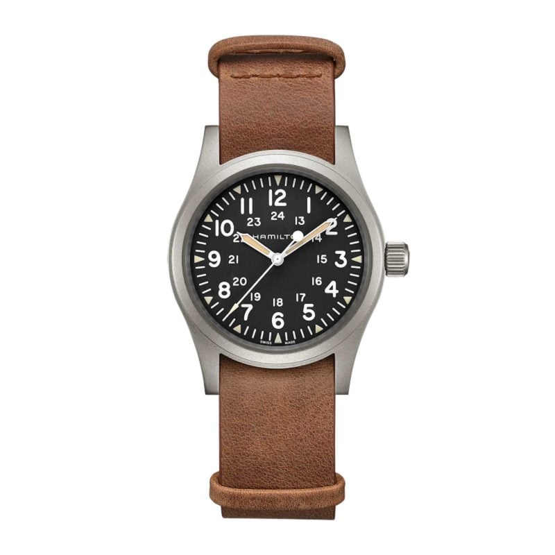 Khaki Field Mechanical Meccanico | 38mm | H69439531
