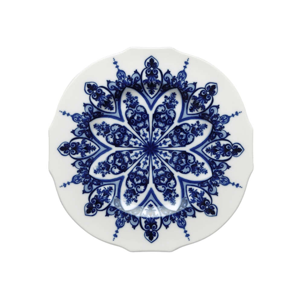 165RG00_FPT110010280G01713600 piatto piano babele blu ginori