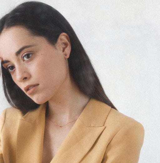 GB020ORBL orecchini oro rosa diamanti neri