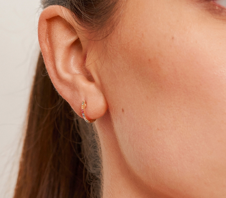 LE CARRÈ orecchini oro e topazi