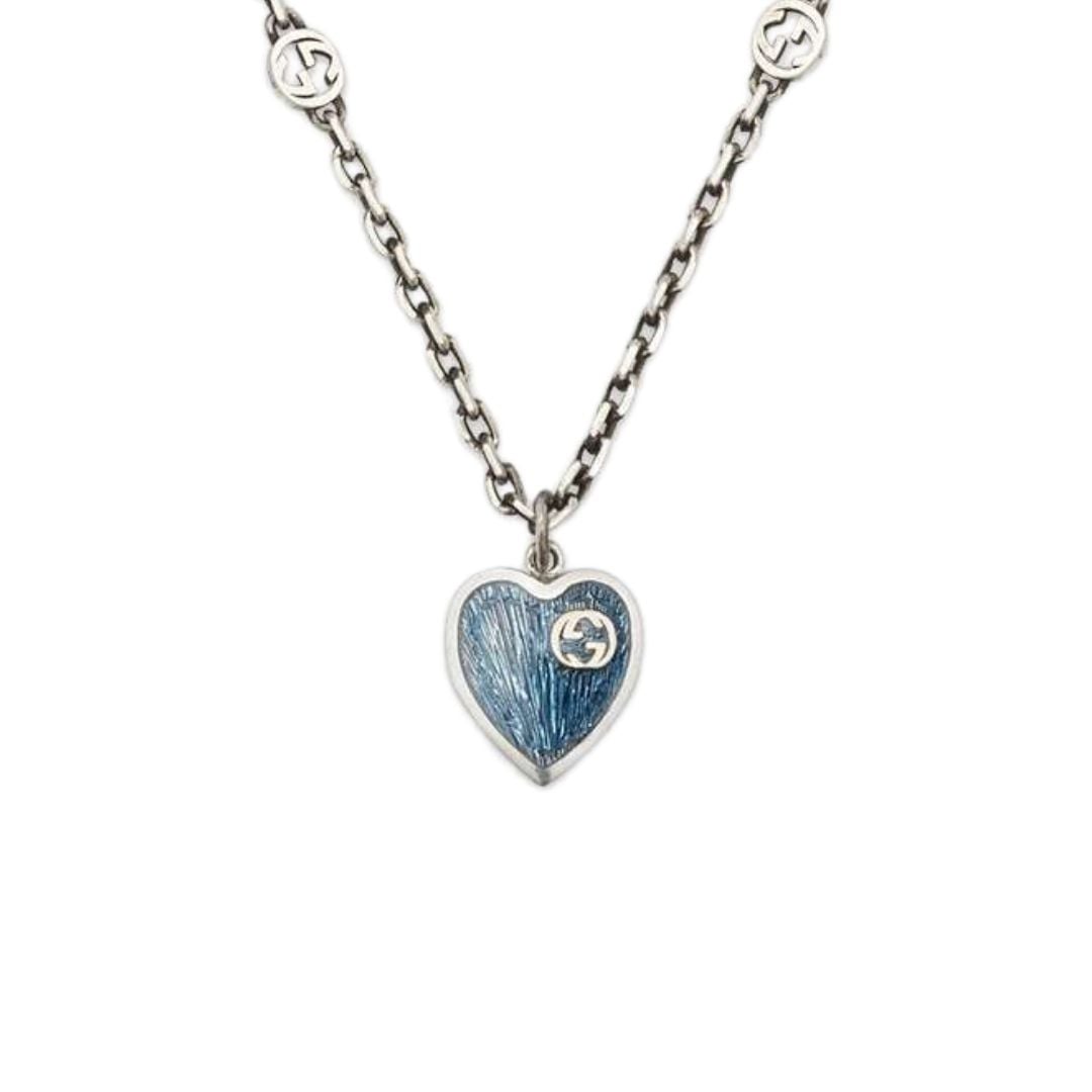 645545_J89B4_1192_001_100_0000_Light-Collana-con-cuore-in-smalto-GG neckalece enamel heart GUCCI