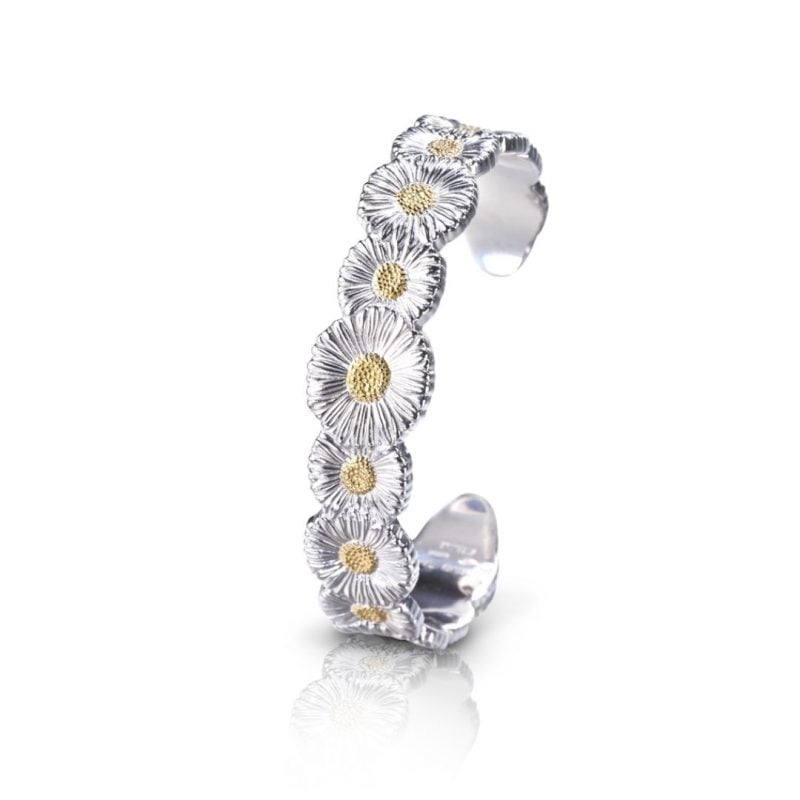 Bracciale piccolo Daisy BUCCELLATI BRACELET SCONTO DISCOUNT SILVER SBRAGAR01Y