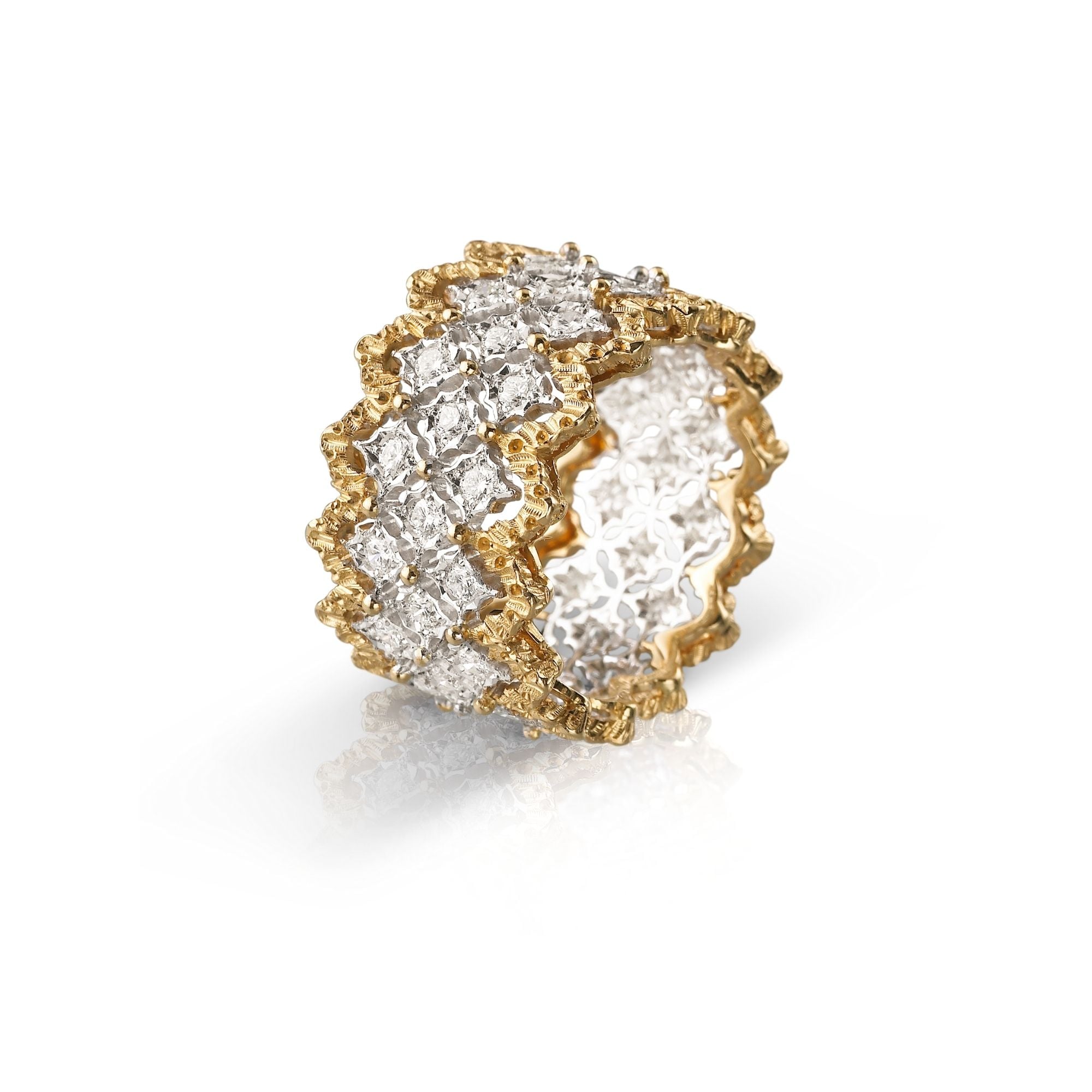 Anello BUCCELLATI Rombi ring sconto discount JAUETE005788