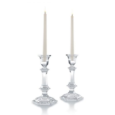 coppia candelabri Harcourt BACCARAT CANDLEHOLDER SCONTO DISCOUNT