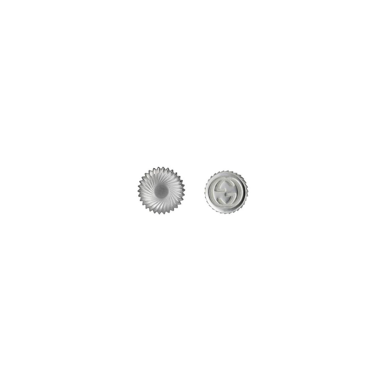 Orecchini asimmetrici con logo GG GUCCI earrings sconto discount