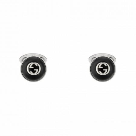 645589-J8480-8163-onix-gucci-cufflinks-gemelli-onice-sconto-discount-silver