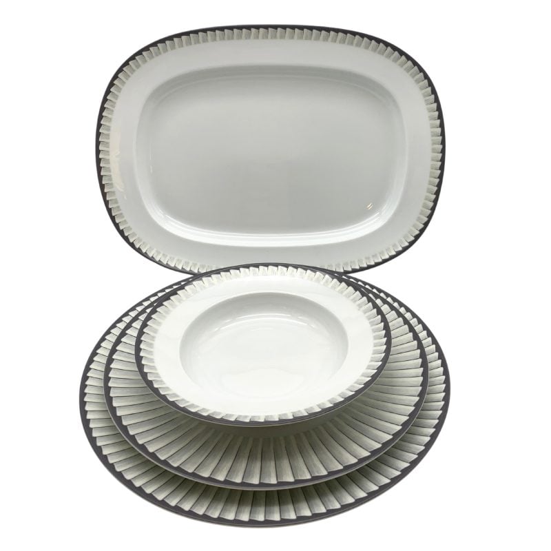 Dinner service for 12 Jl Coquet Servizio di piatti per 12 Jl Coquet sconto discount