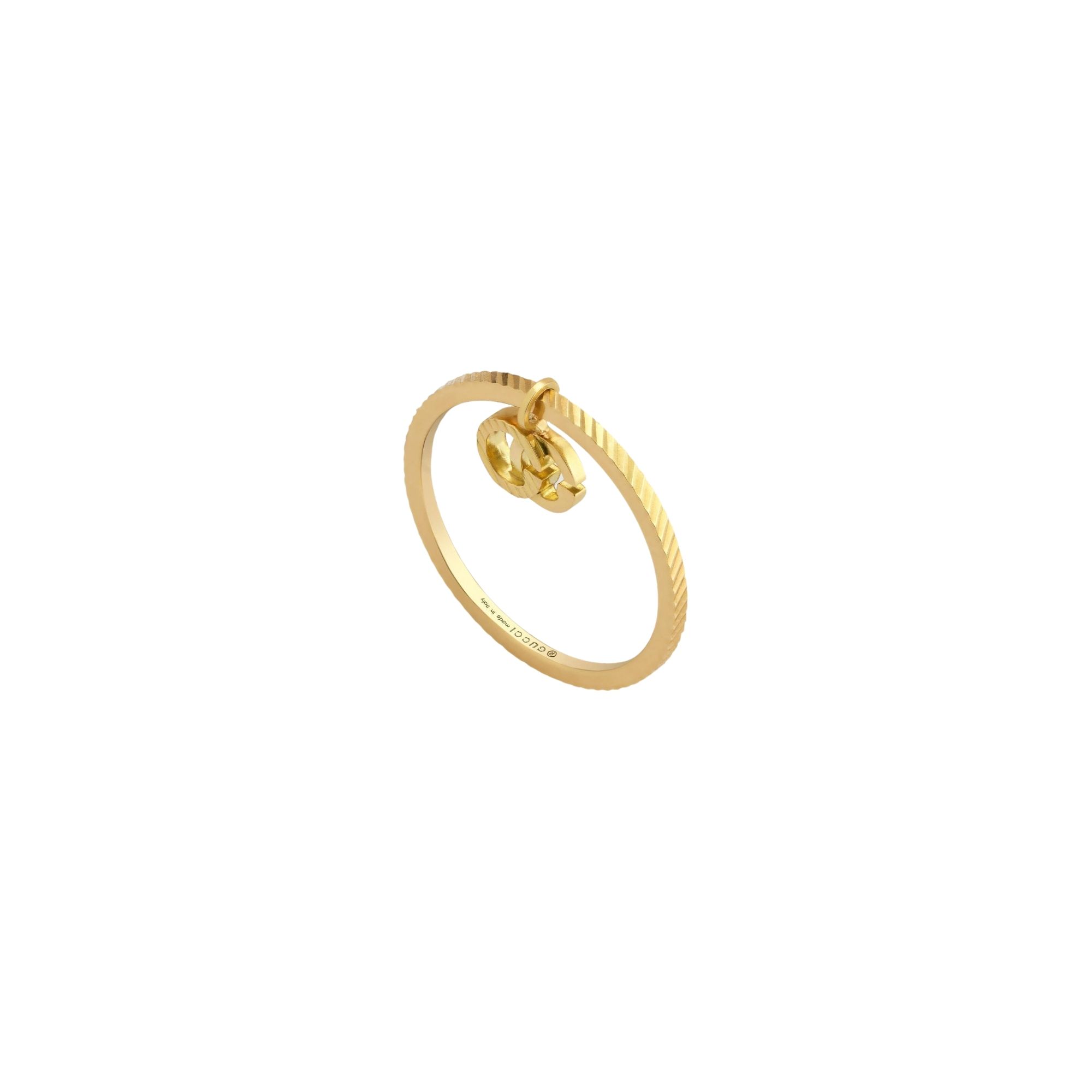 Anello Gucci GG Running oro giallo