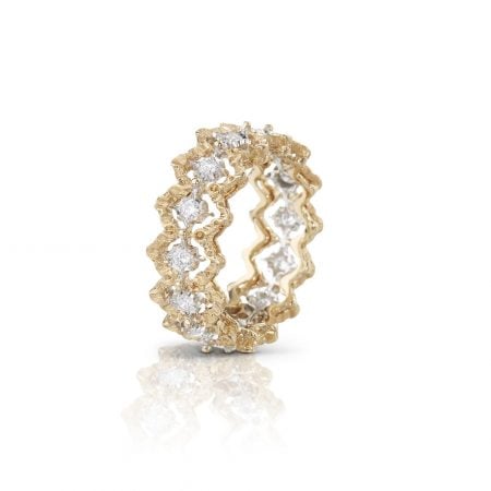 JAUETE015408 eternelle buccellati rombi ring anello buccellati sconto discount