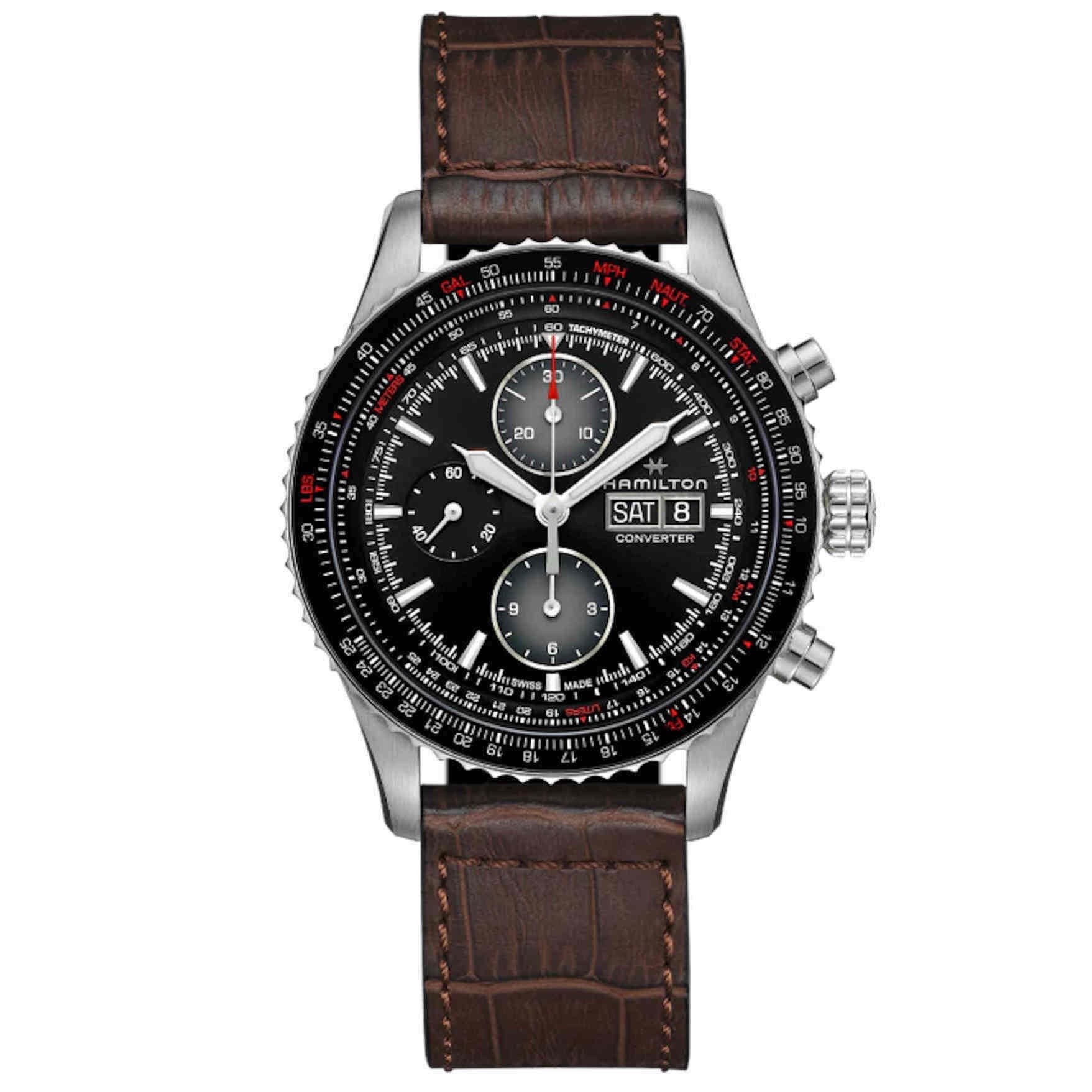 h76726530 OROLOGIO HAMILTON Khaki Aviation Converter Auto Chrono