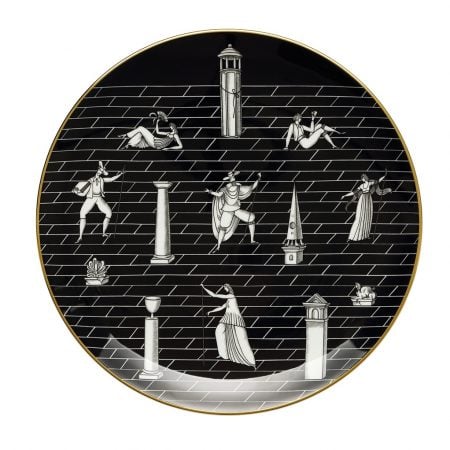 RICHARD GINORI PIATTO GIO PONTI PASSEGGIATA ARCHEOLOGICA