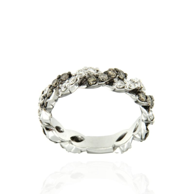 anello diamanti brown fedina ring engagement diamonds sconto discount