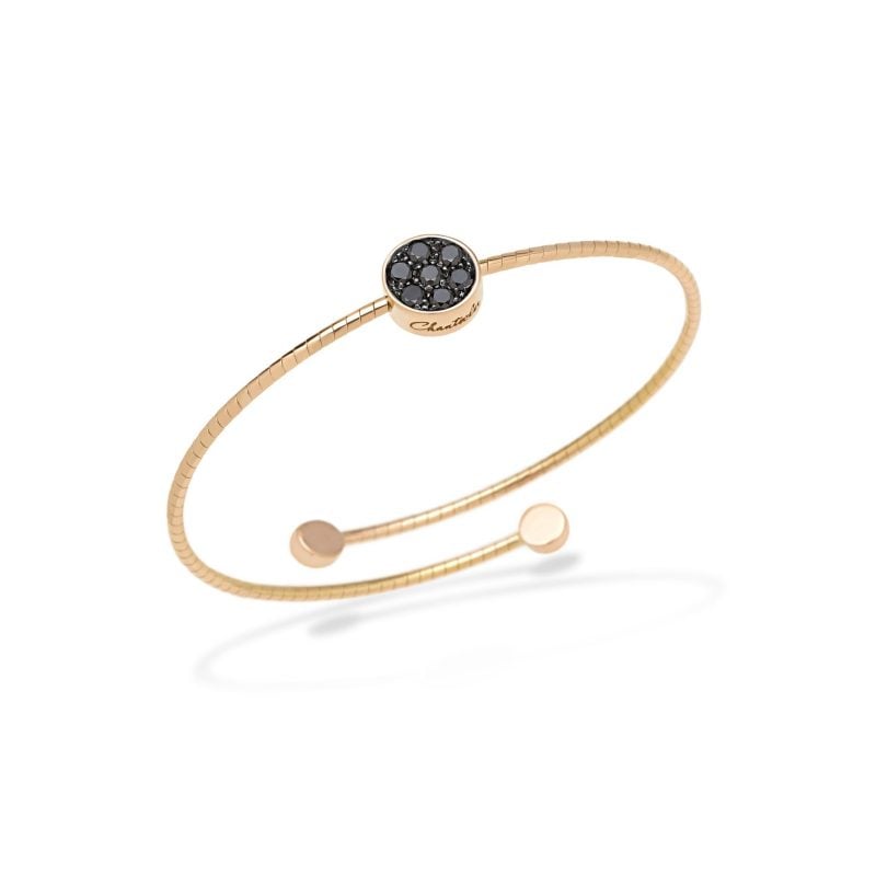 Bracciale Chantecler Paillettes bracelet black diamonds sconto discount 41413