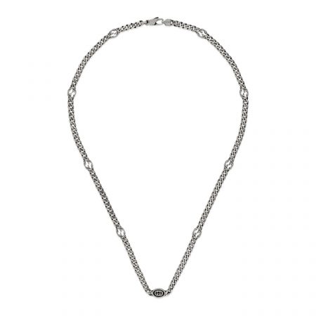 YBB678661001 slim GG necklace collana sottile Gucci sconto discount