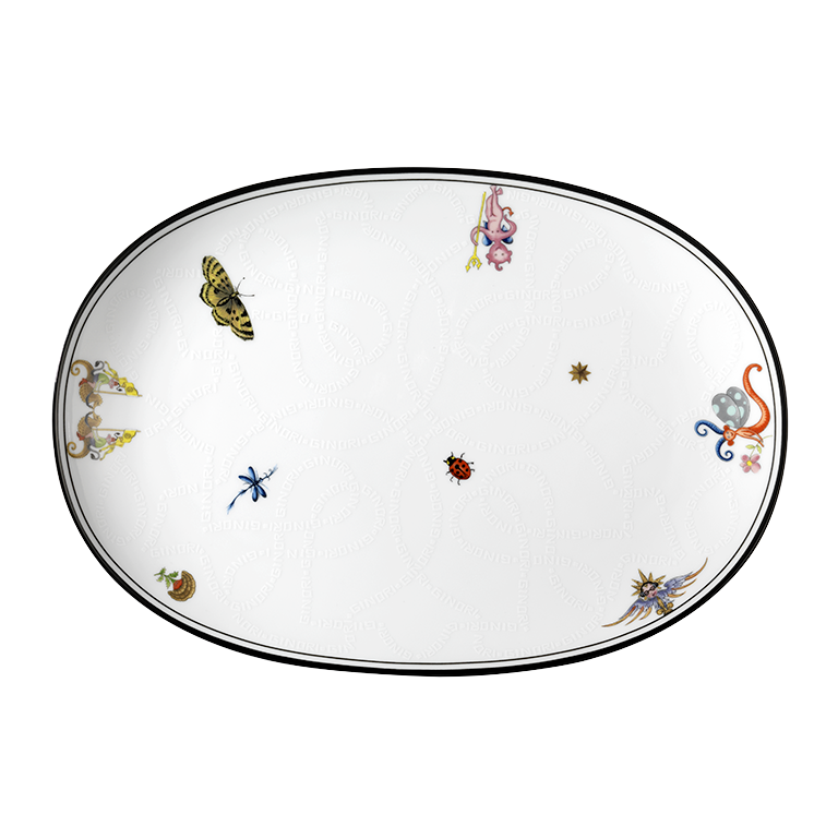 Richard Ginori VASSOIO OVALE ARCADIA tray sconto discount